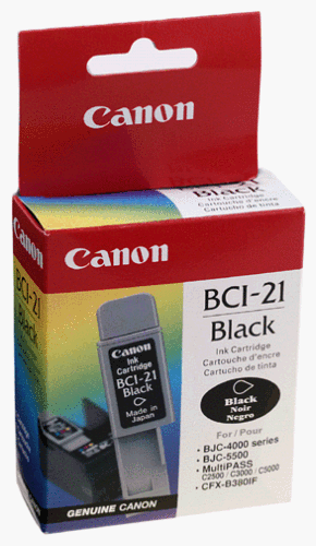 Ink jet Canon BCI-21 BK crni