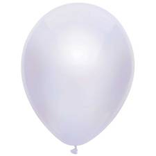 Baloni Haza 30cm metallic bijeli  441301 10/1 