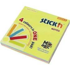Blok samoljepljivi  neon sort 4 boje MAGIC 100L 