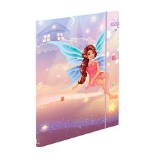 Fascikl karton A4 s gumom 403914 Fairy 