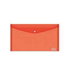 Mapa Kuverta DL 235x115mm transparent crvena 408266