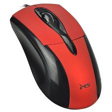 Miš SKIPPER 3 MS crveni