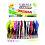 Roler gel Zebra 0,5 Sarasa retractable crvena