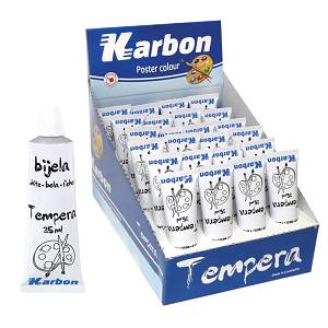 Tempera bijela Karbon 35ml