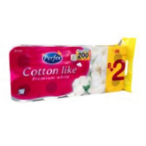 TOALETNI PAPIR 3 sloja 10/1 PERFEX cotton comfort