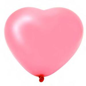 Baloni Haza 25cm srce roza 442153
